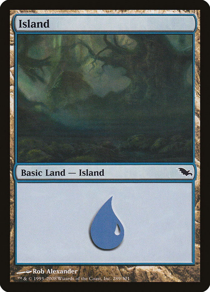 Island (289) [Shadowmoor] | PLUS EV GAMES 