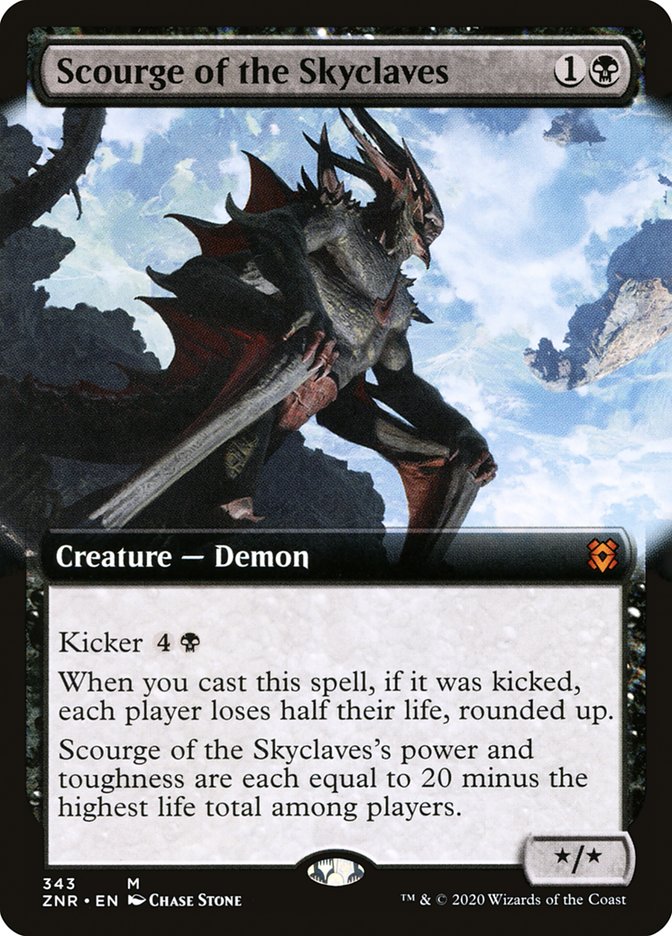 Scourge of the Skyclaves (Extended) [Zendikar Rising Extended Art] | PLUS EV GAMES 