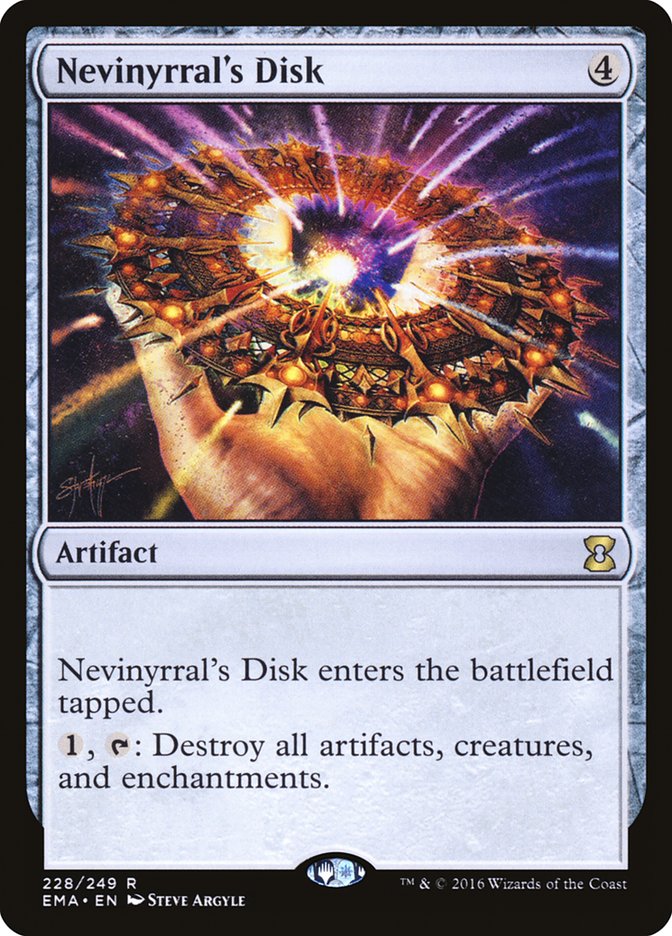 Nevinyrral's Disk [Eternal Masters] | PLUS EV GAMES 