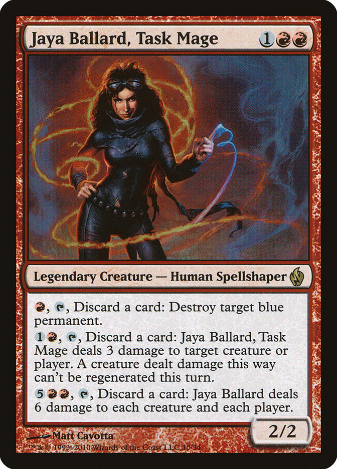 Jaya Ballard, Task Mage [Premium Deck Series: Fire and Lightning] | PLUS EV GAMES 