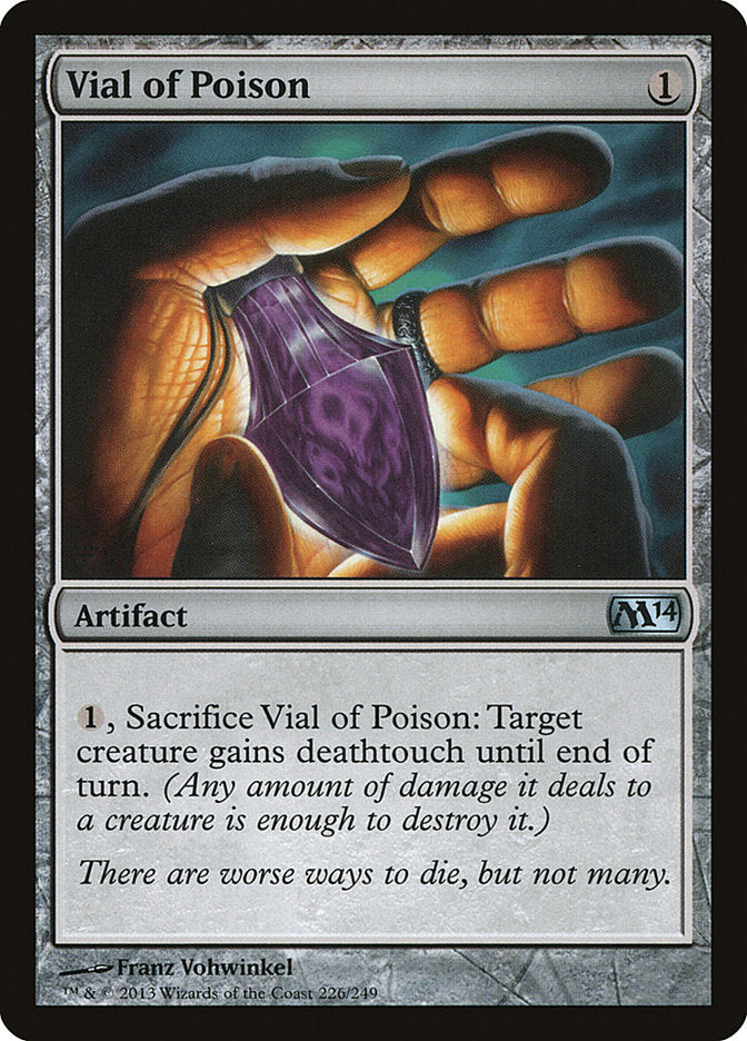 Vial of Poison [Magic 2014] | PLUS EV GAMES 