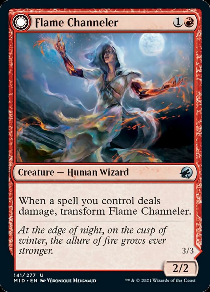 Flame Channeler // Embodiment of Flame [Innistrad: Midnight Hunt] | PLUS EV GAMES 