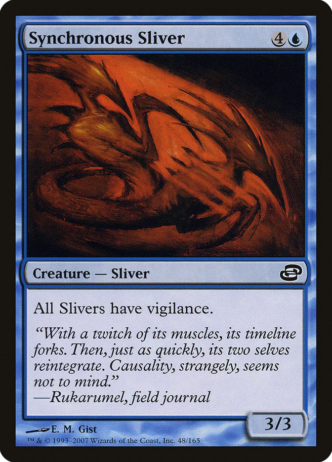 Synchronous Sliver [Planar Chaos] | PLUS EV GAMES 