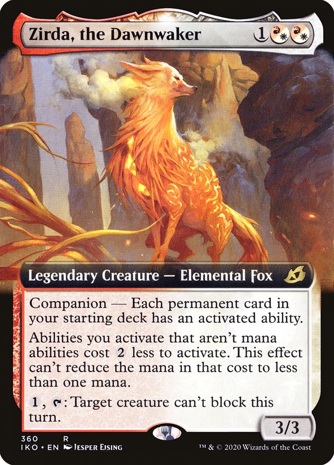 Zirda, the Dawnwaker (Extended Art) [Ikoria: Lair of Behemoths] | PLUS EV GAMES 