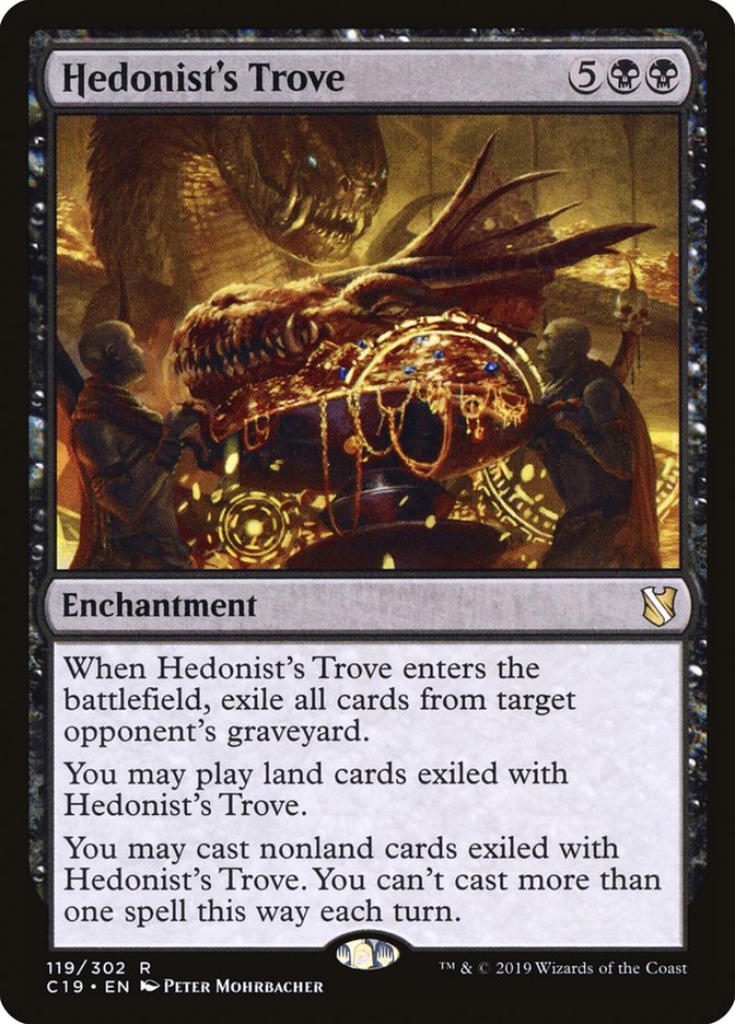 Hedonist's Trove [Commander 2019] | PLUS EV GAMES 