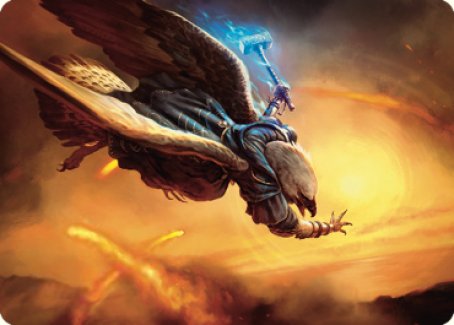 Battlewing Mystic Art Card [Dominaria United Art Series] | PLUS EV GAMES 