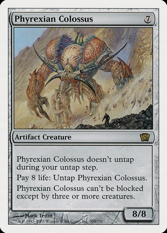 Phyrexian Colossus [Eighth Edition] | PLUS EV GAMES 