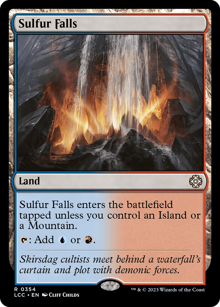 Sulfur Falls [The Lost Caverns of Ixalan Commander] | PLUS EV GAMES 