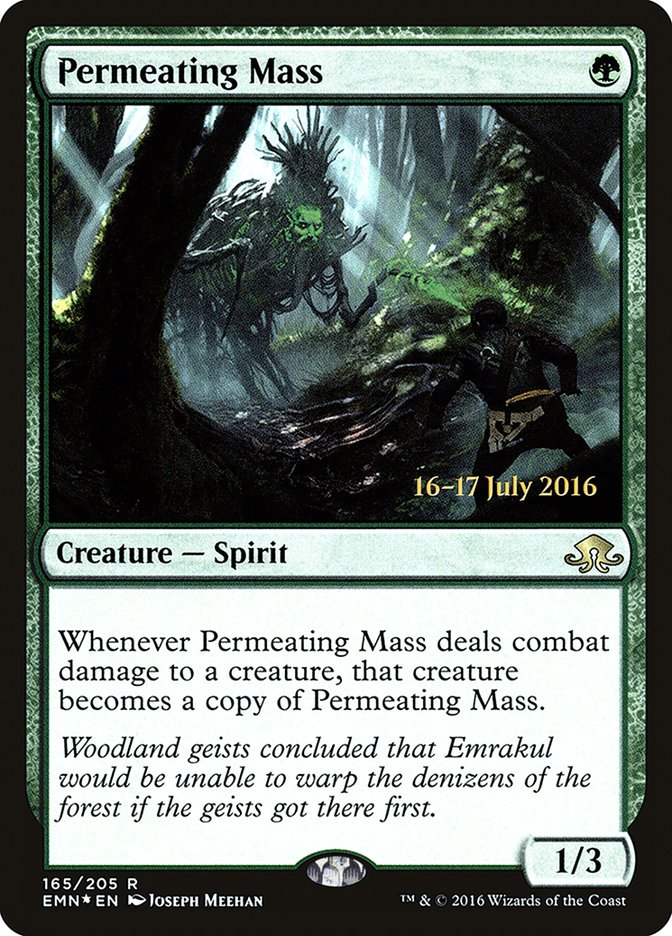 Permeating Mass  [Eldritch Moon Prerelease Promos] | PLUS EV GAMES 