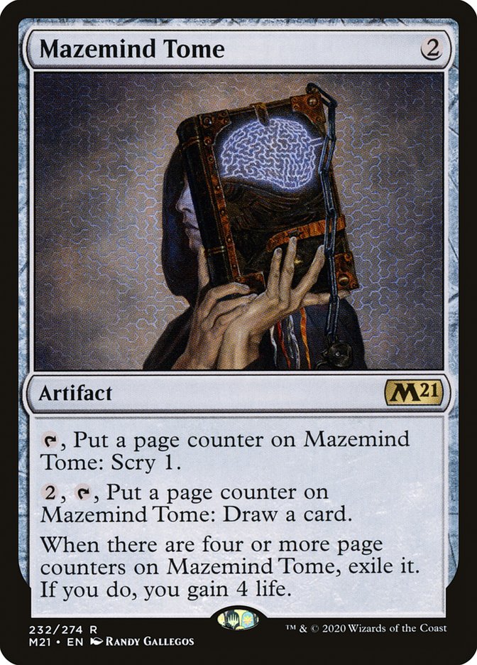 Mazemind Tome [Core Set 2021] | PLUS EV GAMES 