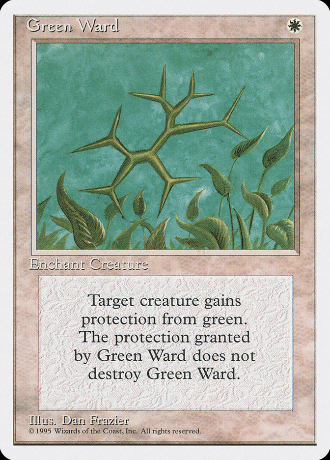 Green Ward [Fourth Edition] | PLUS EV GAMES 