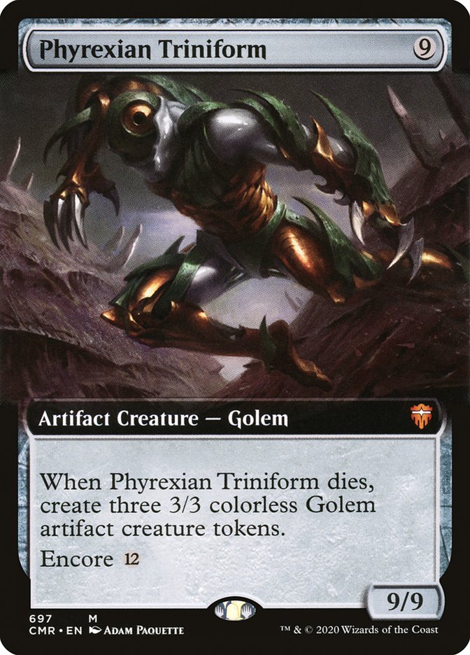 Phyrexian Triniform (Extended) [Commander Legends Extended] | PLUS EV GAMES 