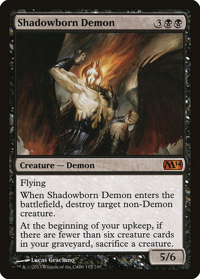 Shadowborn Demon [Magic 2014] | PLUS EV GAMES 