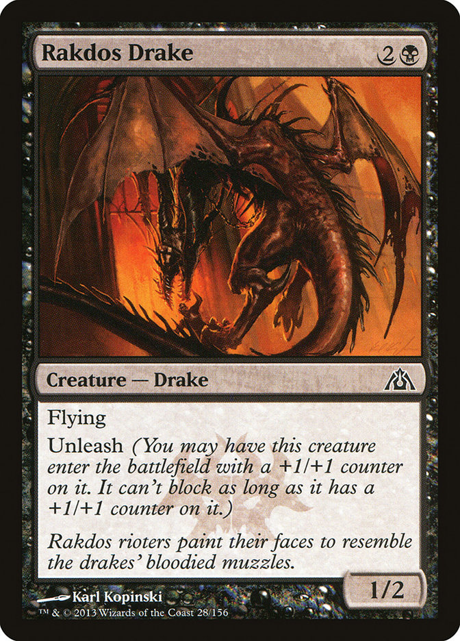 Rakdos Drake [Dragon's Maze] | PLUS EV GAMES 