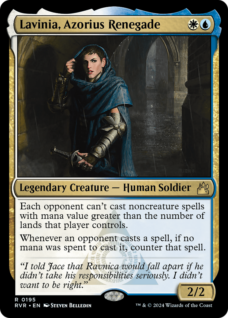 Lavinia, Azorius Renegade [Ravnica Remastered] | PLUS EV GAMES 