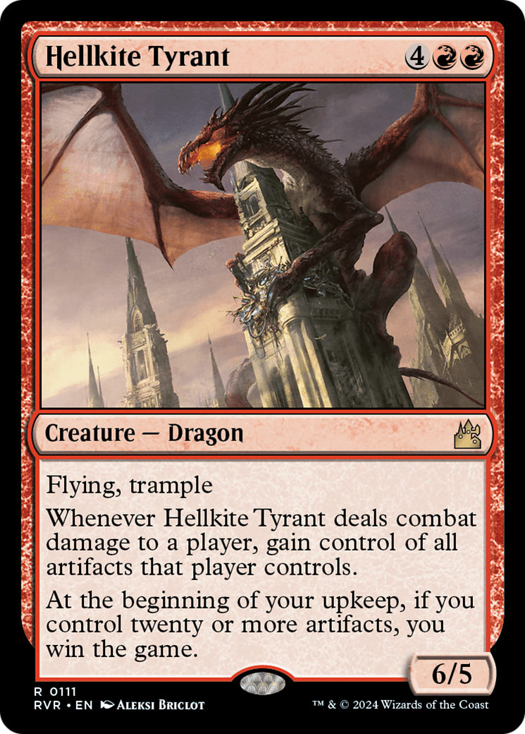 Hellkite Tyrant [Ravnica Remastered] | PLUS EV GAMES 