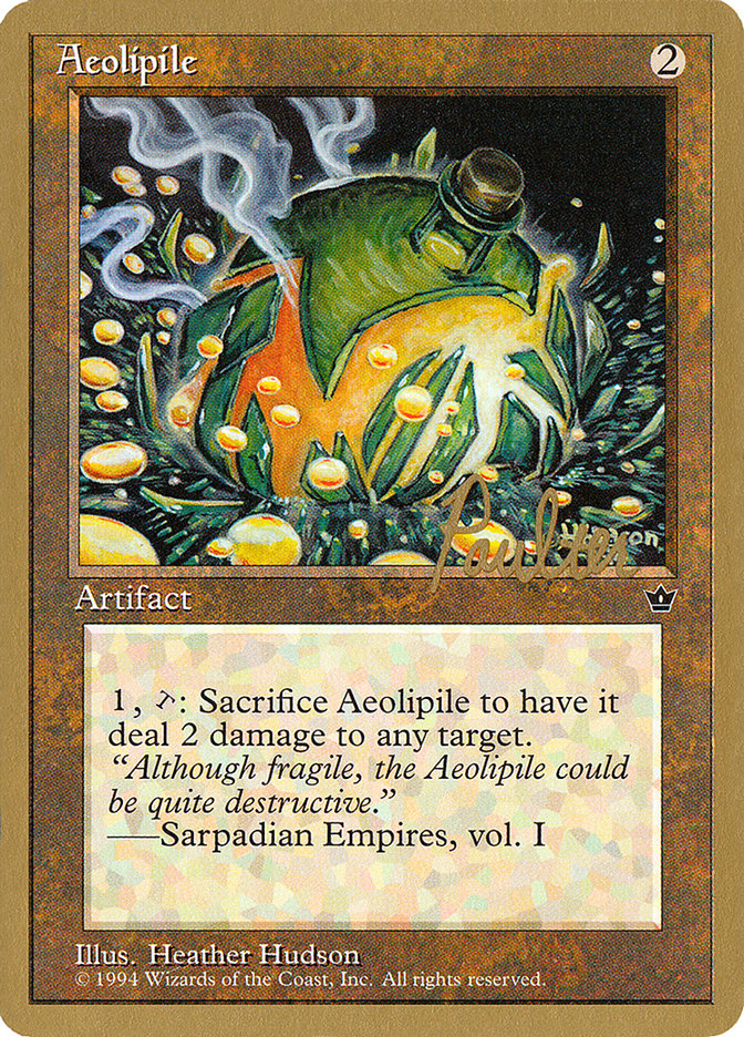 Aeolipile (Preston Poulter) [Pro Tour Collector Set] | PLUS EV GAMES 