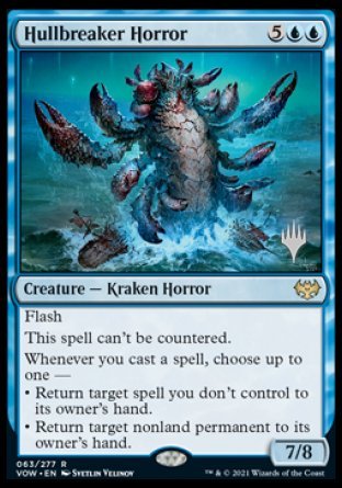 Hullbreaker Horror (Promo Pack) [Innistrad: Crimson Vow Promos] | PLUS EV GAMES 