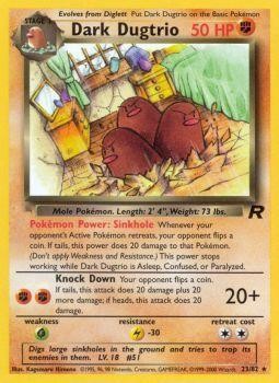 Dark Dugtrio (23/82) [Team Rocket]