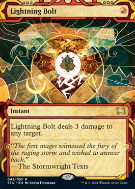 Lightning Bolt (Etched Foil) [Strixhaven Mystical Archive] | PLUS EV GAMES 