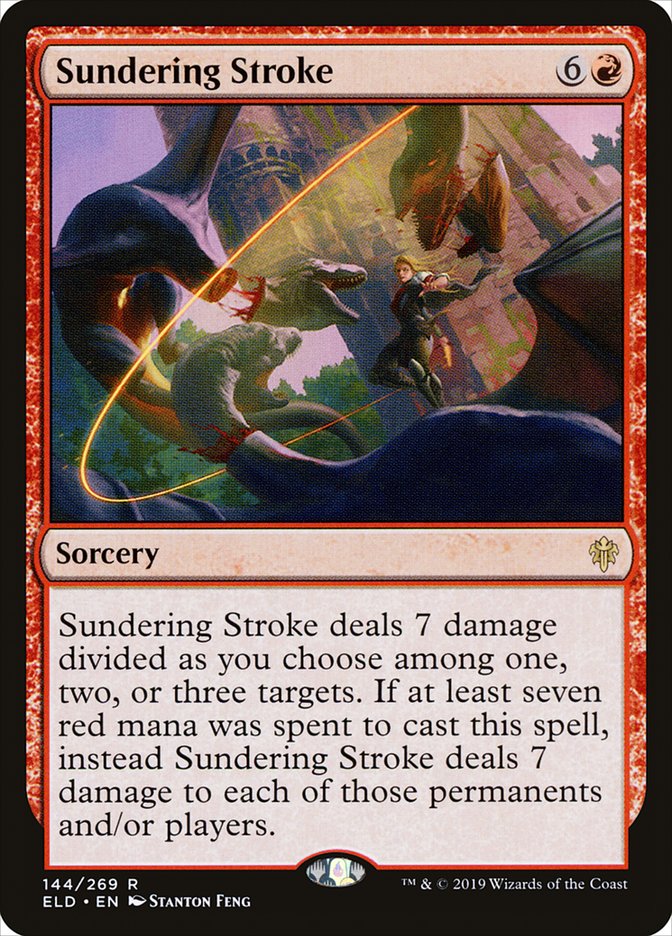 Sundering Stroke [Throne of Eldraine] | PLUS EV GAMES 