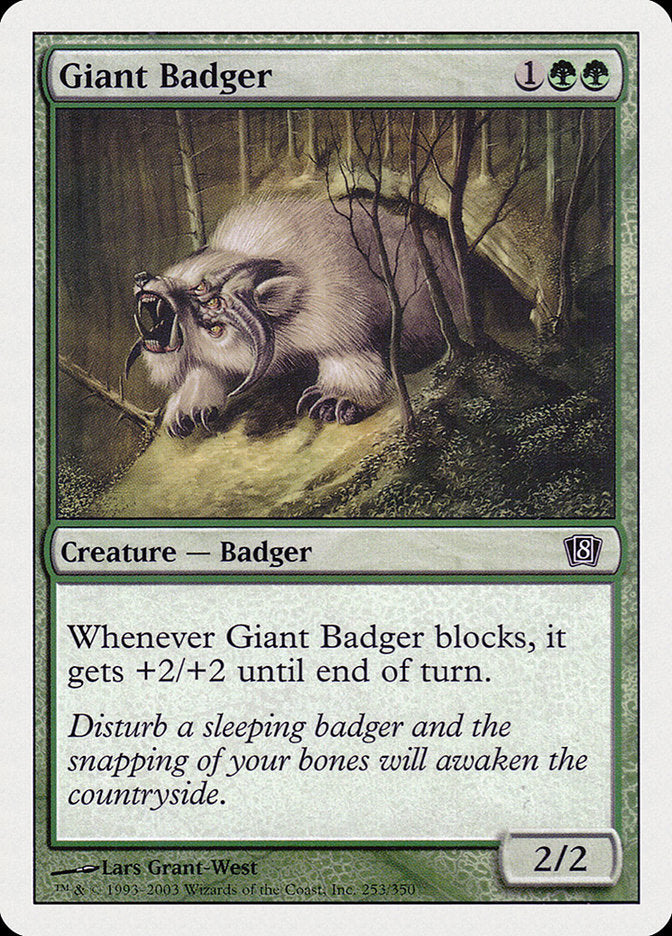 Giant Badger [Eighth Edition] | PLUS EV GAMES 