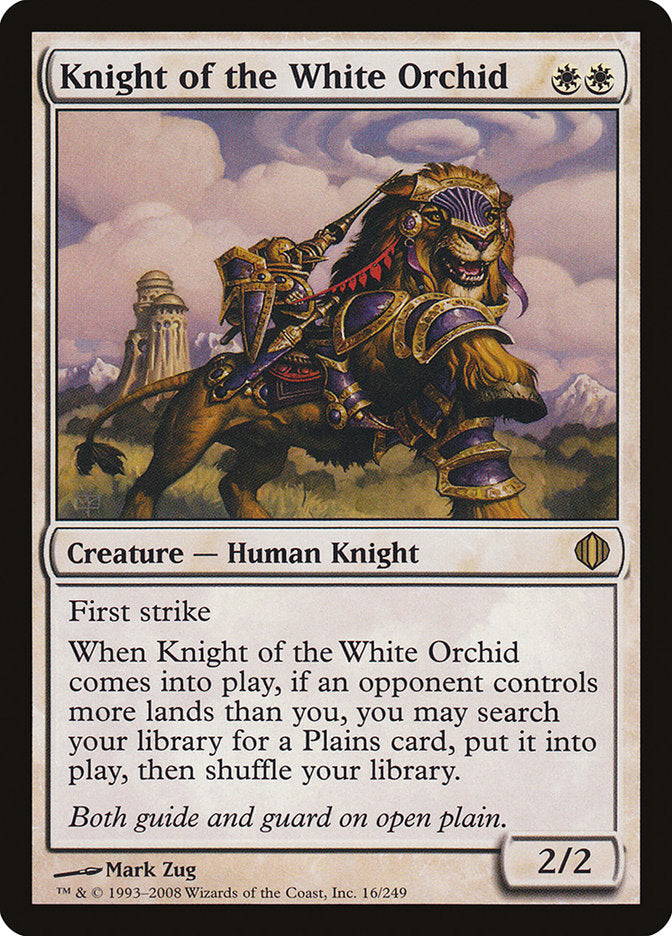 Knight of the White Orchid [Shards of Alara] | PLUS EV GAMES 