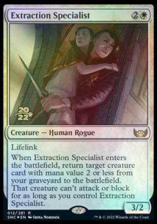 Extraction Specialist [Streets of New Capenna Prerelease Promos] | PLUS EV GAMES 