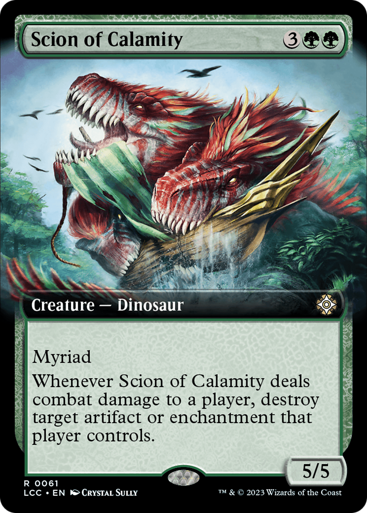 Scion of Calamity (Extended Art) [The Lost Caverns of Ixalan Commander] | PLUS EV GAMES 