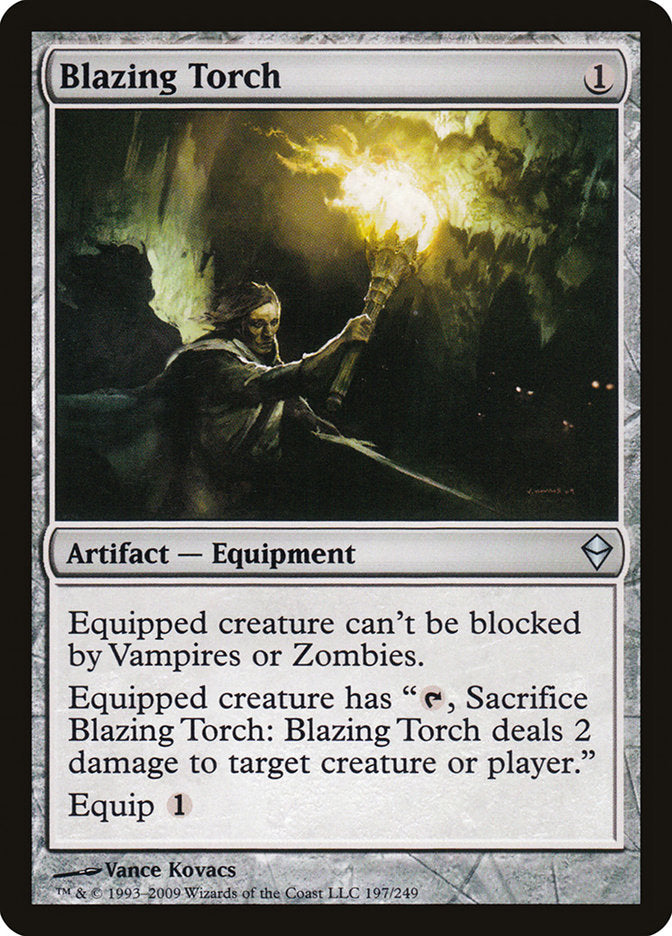 Blazing Torch [Zendikar] | PLUS EV GAMES 