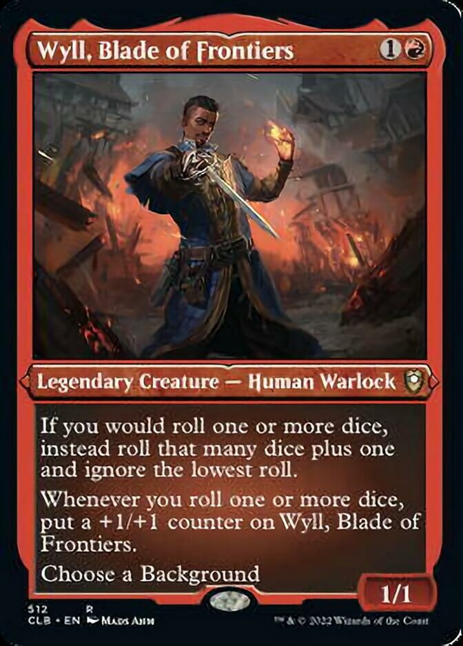 Wyll, Blade of Frontiers (Foil Etched) [Commander Legends: Battle for Baldur's Gate] | PLUS EV GAMES 