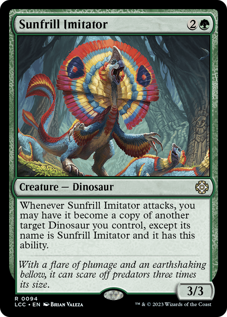 Sunfrill Imitator [The Lost Caverns of Ixalan Commander] | PLUS EV GAMES 