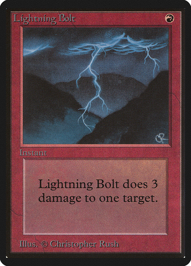 Lightning Bolt [Limited Edition Beta] | PLUS EV GAMES 