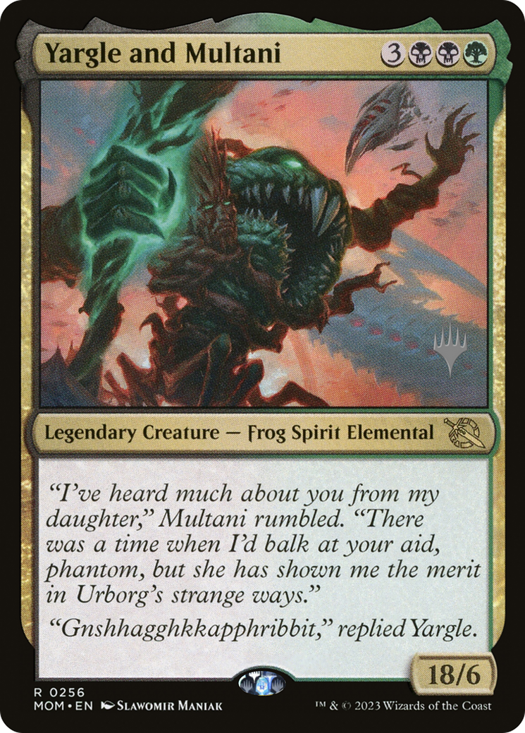 Yargle and Multani (Promo Pack) [March of the Machine Promos] | PLUS EV GAMES 