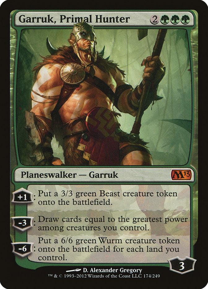 Garruk, Primal Hunter [Magic 2013] | PLUS EV GAMES 