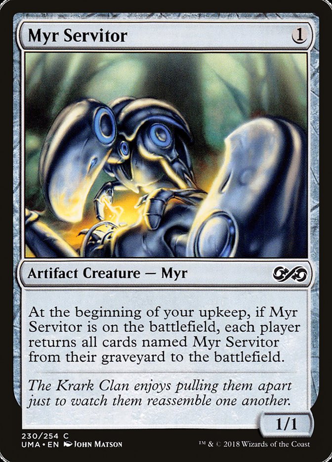 Myr Servitor [Ultimate Masters] | PLUS EV GAMES 