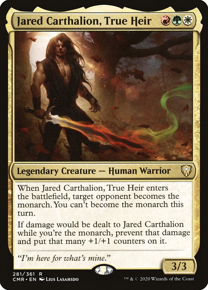 Jared Carthalion, True Heir [Commander Legends] | PLUS EV GAMES 