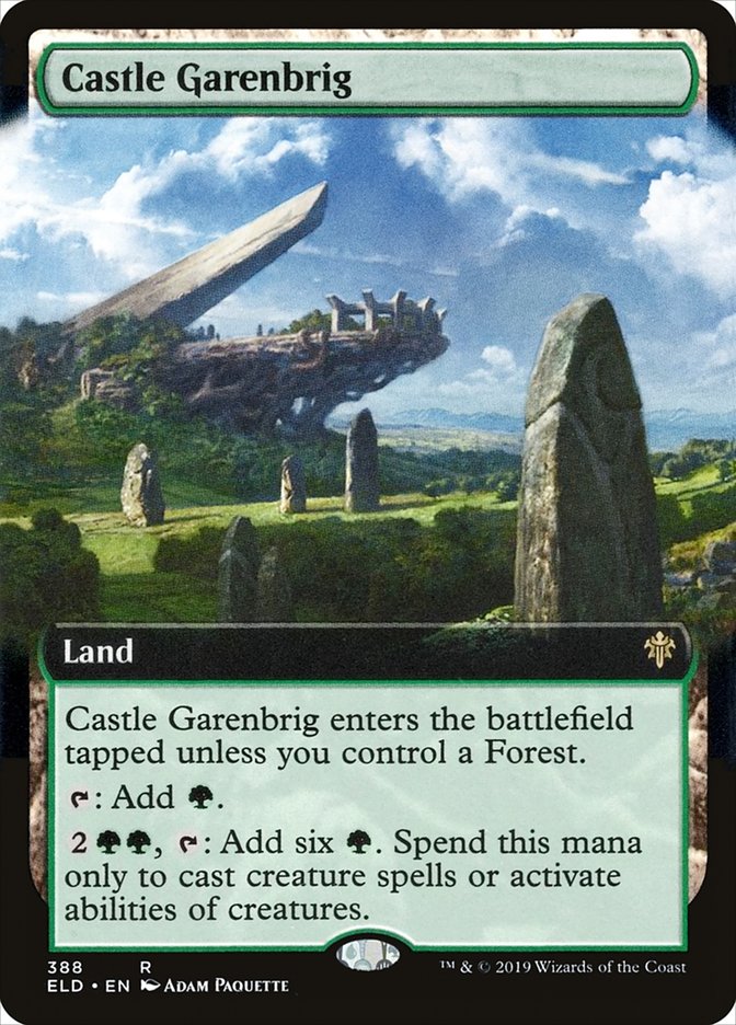 Castle Garenbrig (Extended) [Throne of Eldraine] | PLUS EV GAMES 