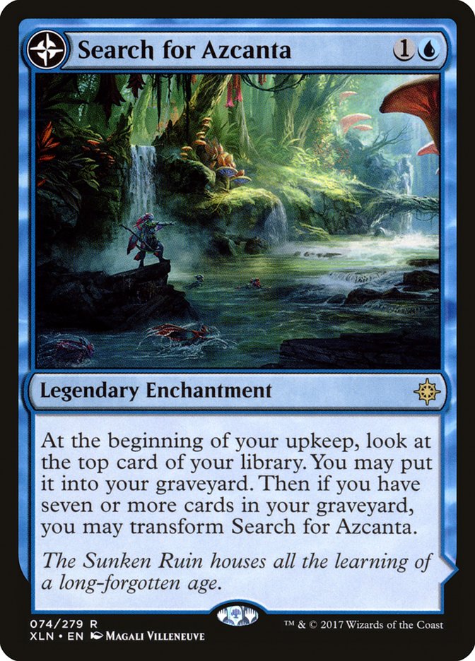 Search for Azcanta // Azcanta, the Sunken Ruin [Ixalan] | PLUS EV GAMES 