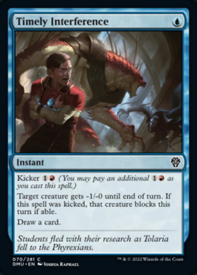 Timely Interference [Dominaria United] | PLUS EV GAMES 