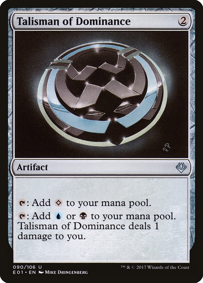 Talisman of Dominance [Archenemy: Nicol Bolas] | PLUS EV GAMES 