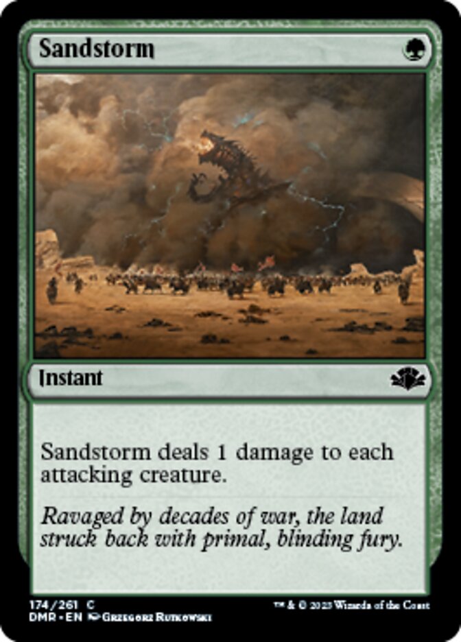 Sandstorm [Dominaria Remastered] | PLUS EV GAMES 