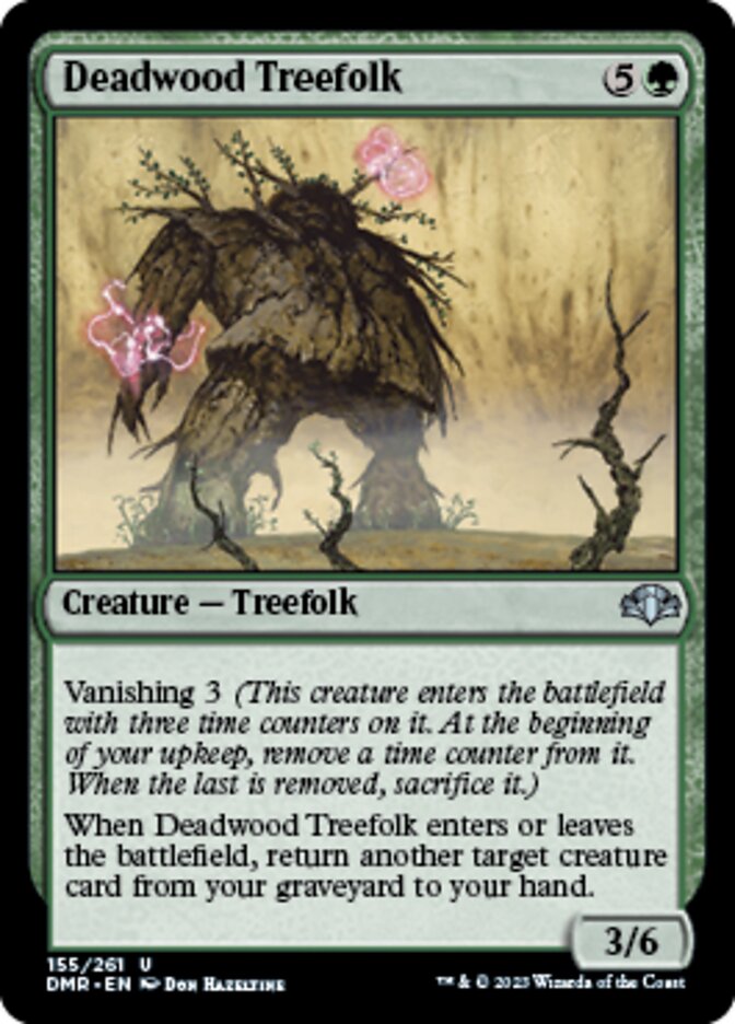 Deadwood Treefolk [Dominaria Remastered] | PLUS EV GAMES 