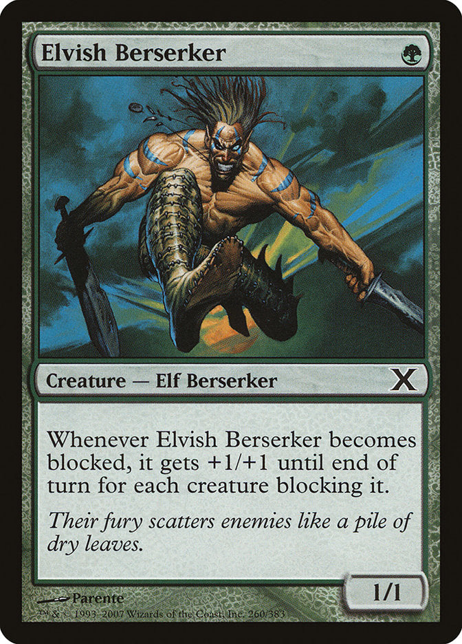 Elvish Berserker [Tenth Edition] | PLUS EV GAMES 