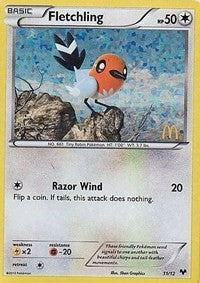 Fletchling (11) [McDonald's Promos 2014] | PLUS EV GAMES 