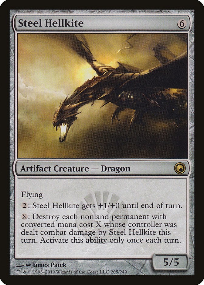 Steel Hellkite [Scars of Mirrodin] | PLUS EV GAMES 