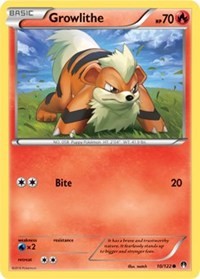 Growlithe (10) [XY - BREAKpoint] | PLUS EV GAMES 