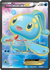 Manaphy EX (Full Art) (116) [XY - BREAKpoint] | PLUS EV GAMES 