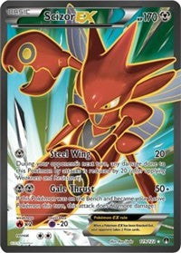 Scizor EX (Full Art) (119) [XY - BREAKpoint] | PLUS EV GAMES 