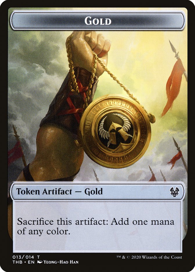 Gold [Theros Beyond Death Tokens] | PLUS EV GAMES 